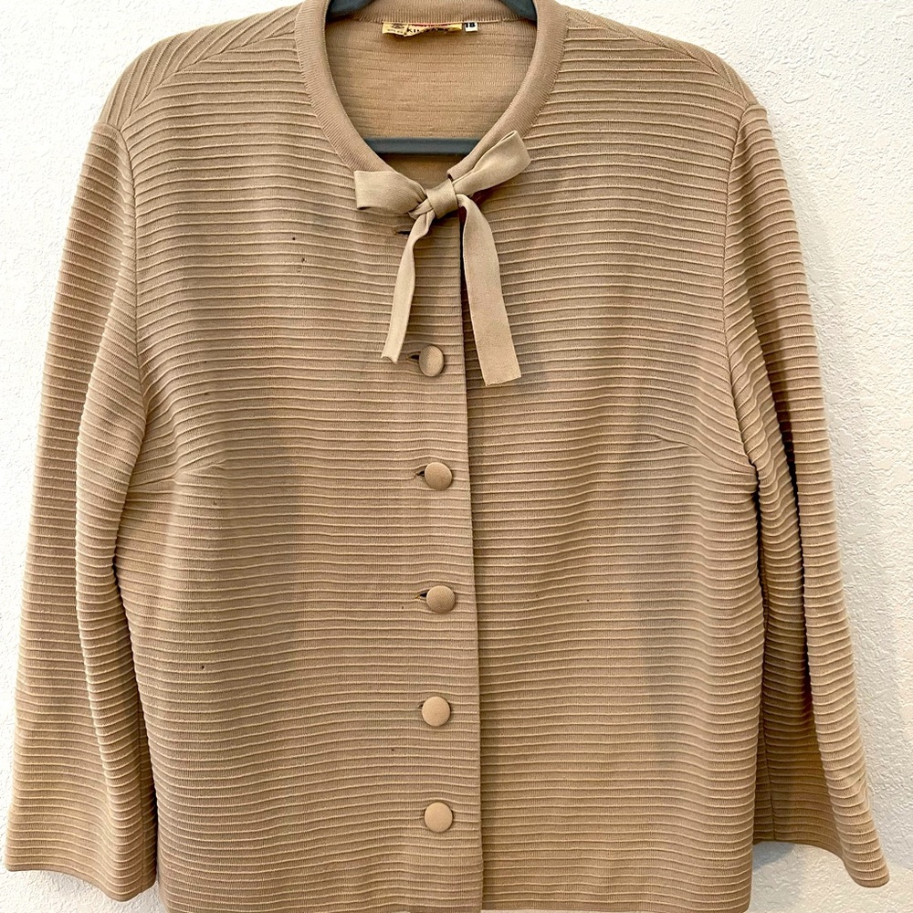 Vintage Beige Suit